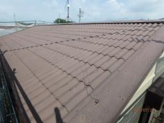 屋根　塗装　施工前
