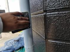 外壁塗装　雨樋　ケレン