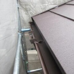 屋根嵩上げ重ね葺き　施工後
