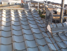 屋根リフォーム　施工前