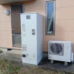 エコキュート　施工前