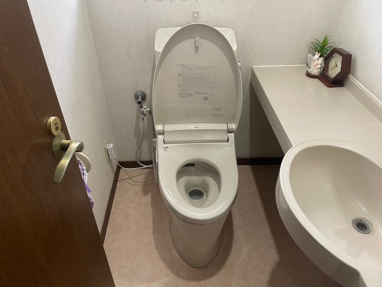 トイレ　施工後