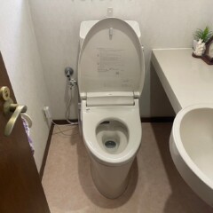 トイレ　施工後