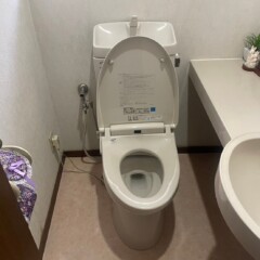 トイレ　施工前