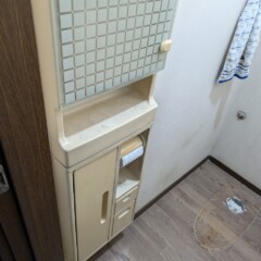 トイレリフォーム　施工中