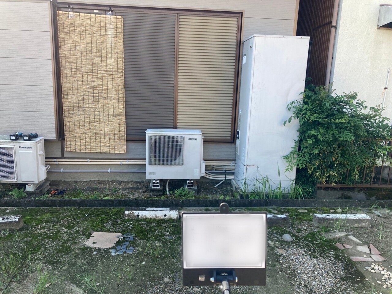 エコキュート　施工前
