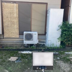 エコキュート　施工前
