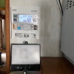 エコキュート　施工後