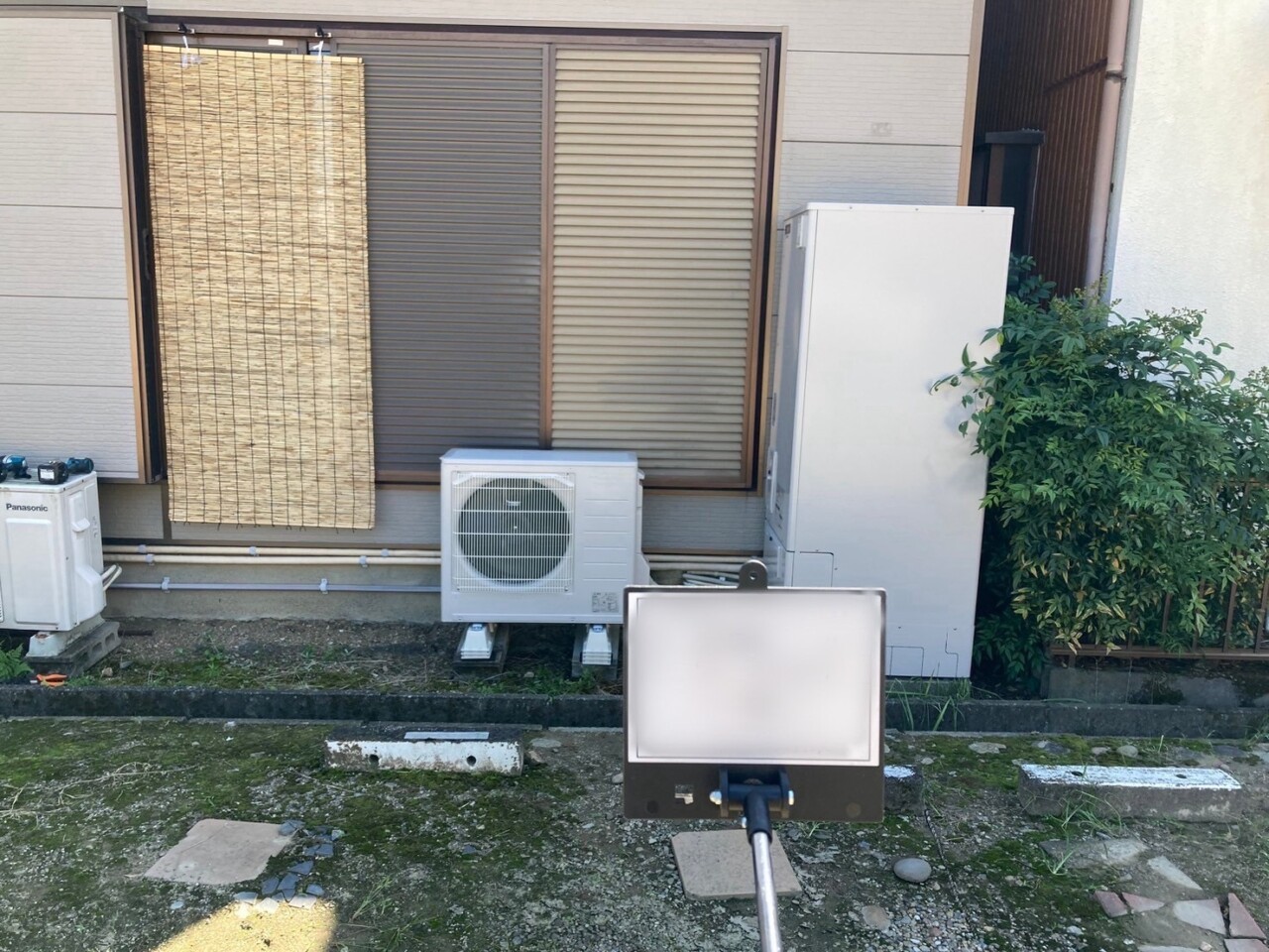 エコキュート　施工後