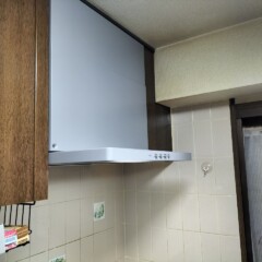 レンジフード　施工後