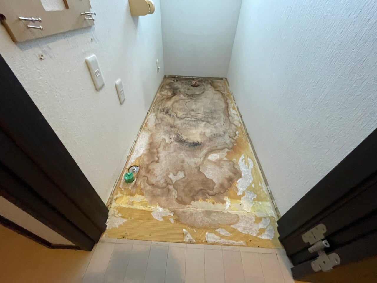トイレ施工中