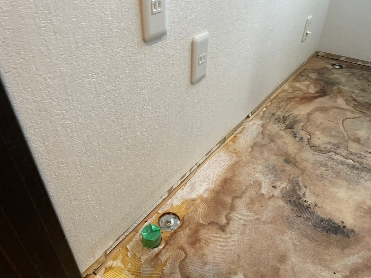 トイレ施工中