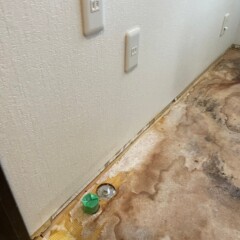 トイレ施工中