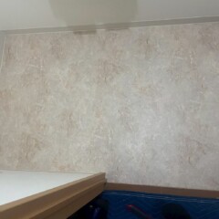 トイレ　施工中