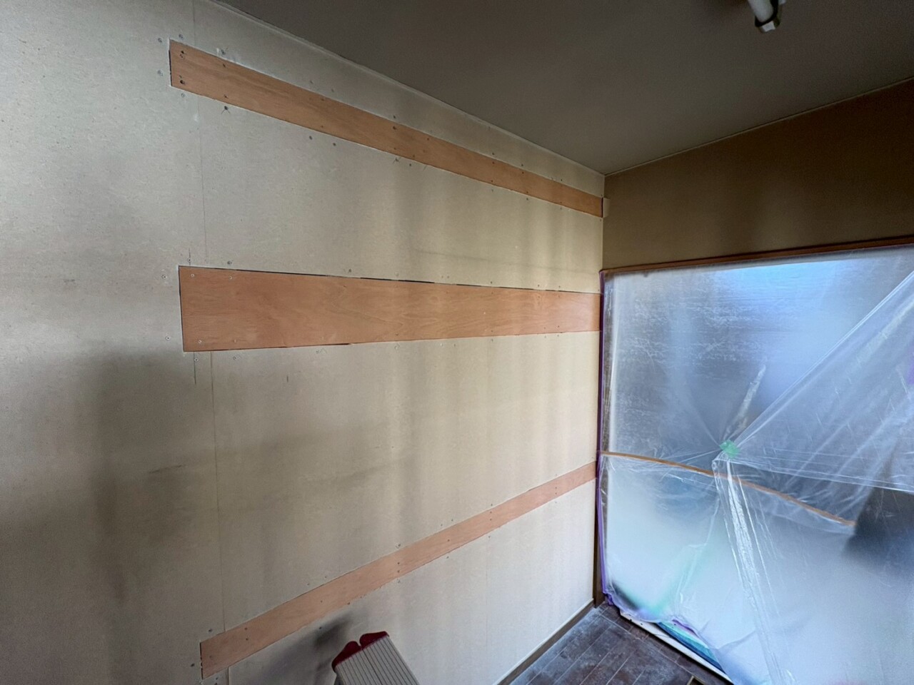 キッチン　施工中